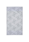 Helena Springfield Modern Deco Astoria Towels, Silver