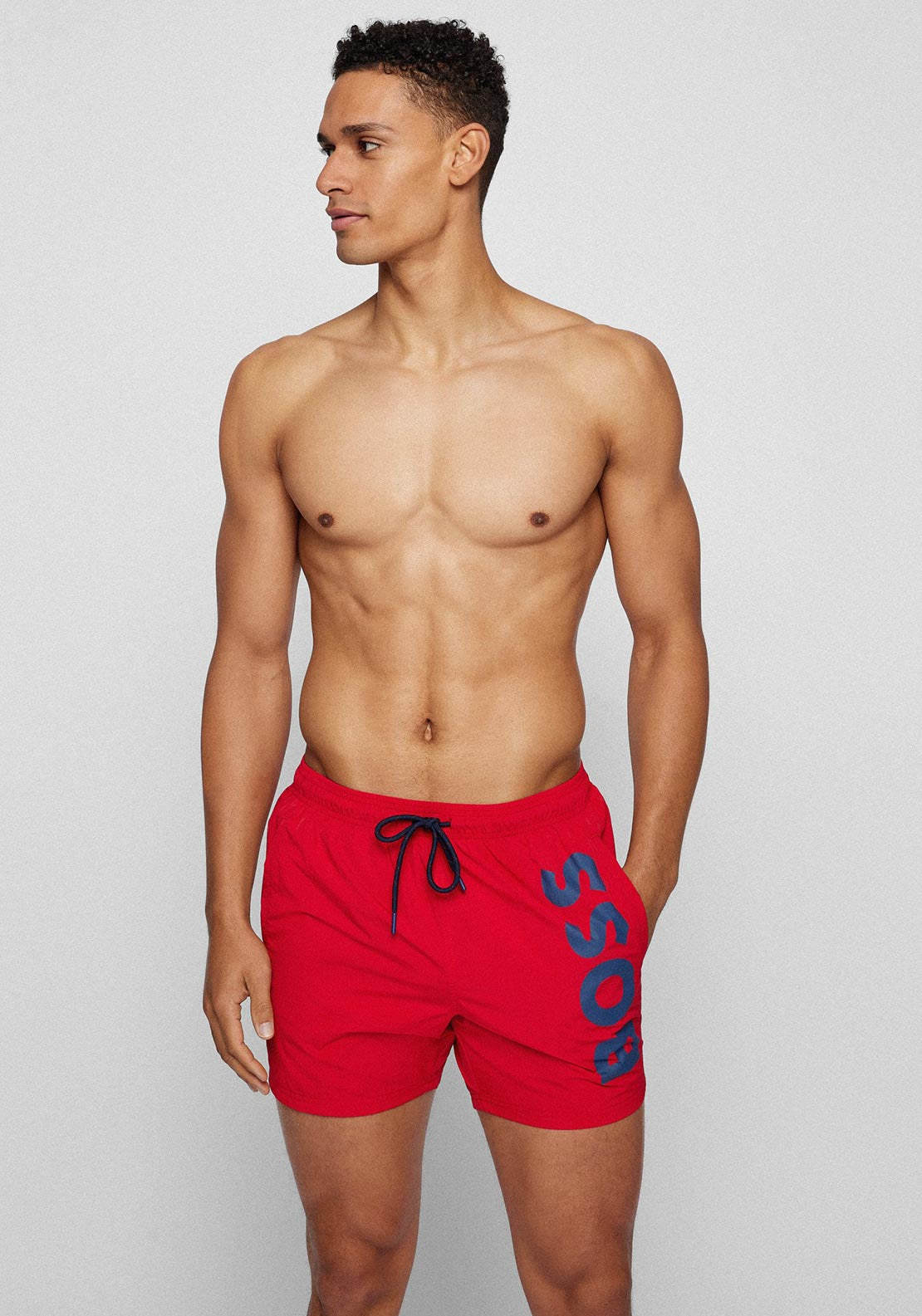 Hugo boss shorts red Clearance
