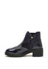 Igi & Co. Leather Brogue Chelsea Boots, Navy