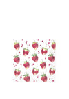 IHR Soft Strawberries Napkins, Red Multi