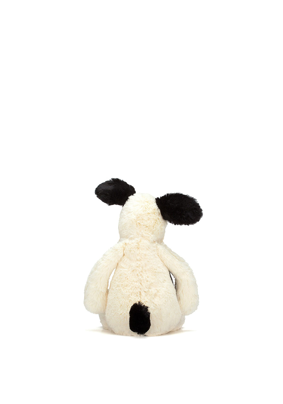 Jellycat Small Bashful Puppy, Black & Cream