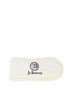 Jo Browne Luxury Bamboo Headband, White