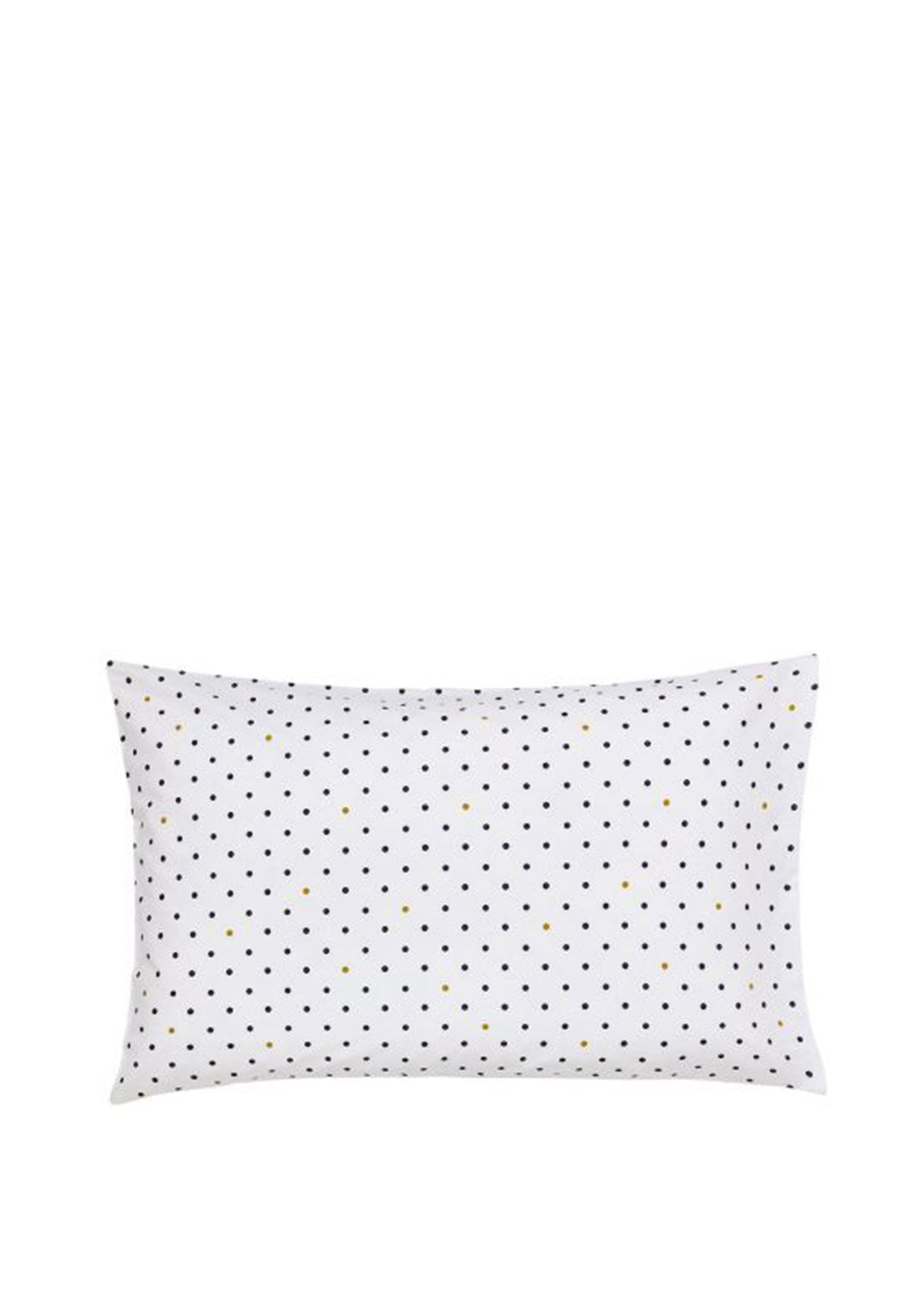 Joules Gallery Grade Dot Pillowcase, White Mix McElhinneys - Main Image