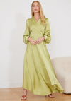 Jovonna Angnella Wrap Maxi Dress, Green
