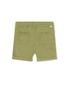 Mayoral Baby Boy Linen Relaxed Short, Green