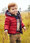 Mayoral Baby Boys Padded Compactable Coat, Red