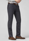 Meyer Roma Stretch Formal Trousers, Navy