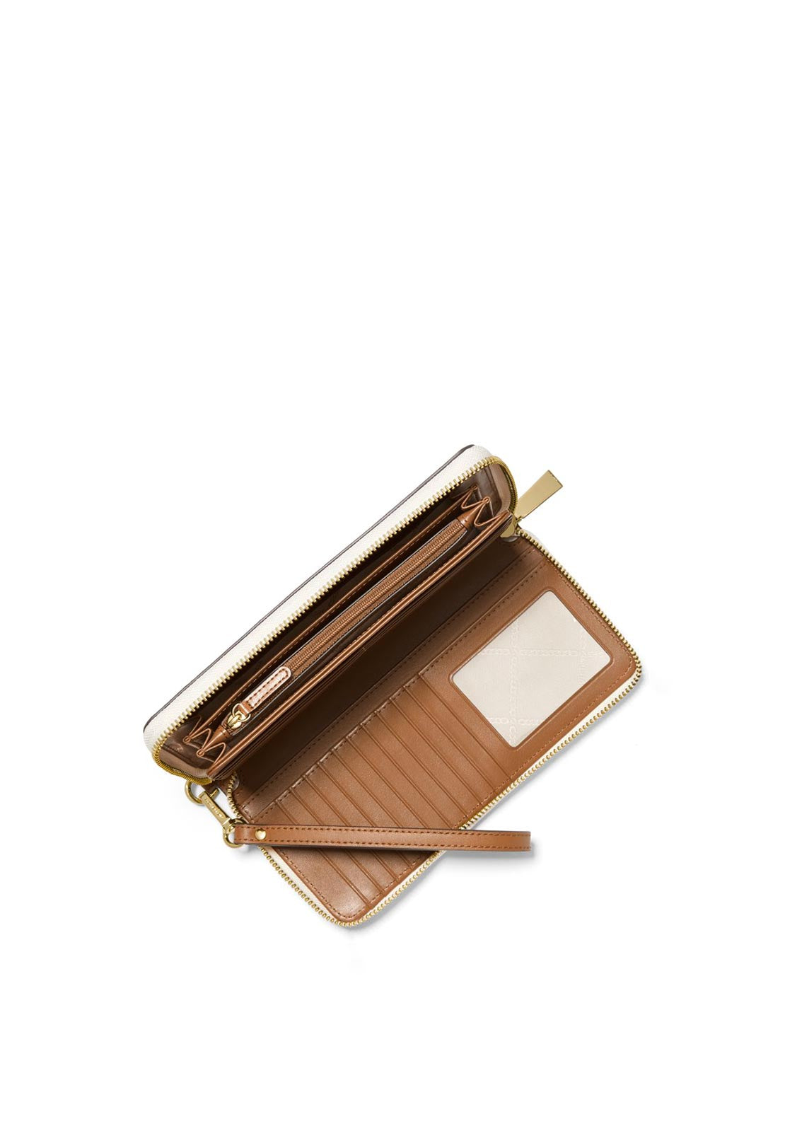 MICHAEL Michael Kors Large Logo Continental Wallet, Vanilla
