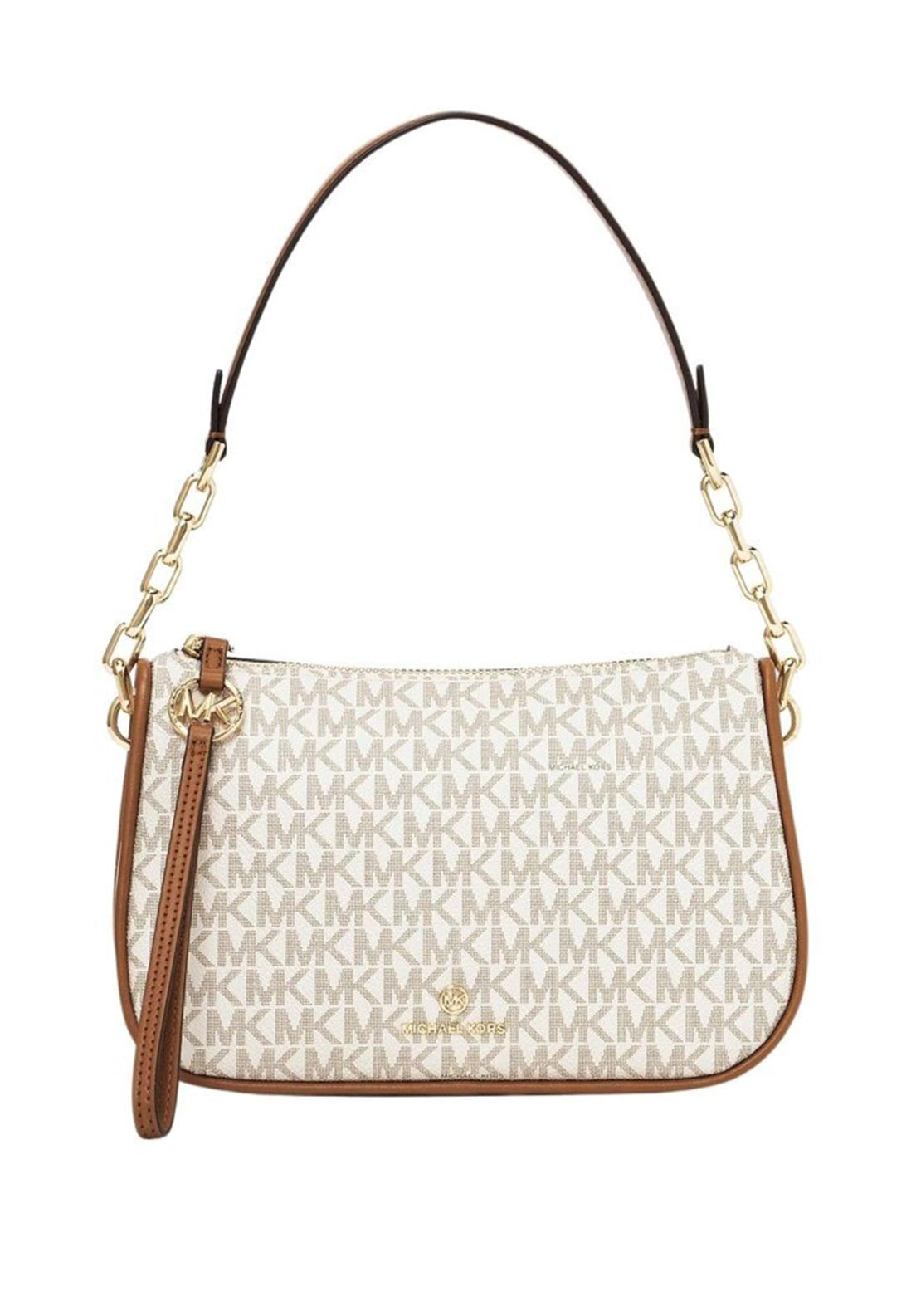MICHAEL Michael Kors Jet Set Charm Small Shoulder Bag, Vanilla