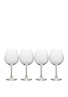 Mikasa Set of 4 Red Wine Glasses