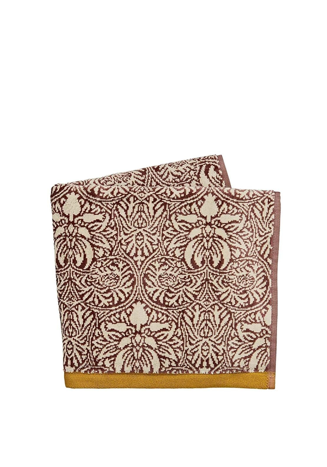 Morris & Co Crown Imperial Bath Sheet, Mulberry