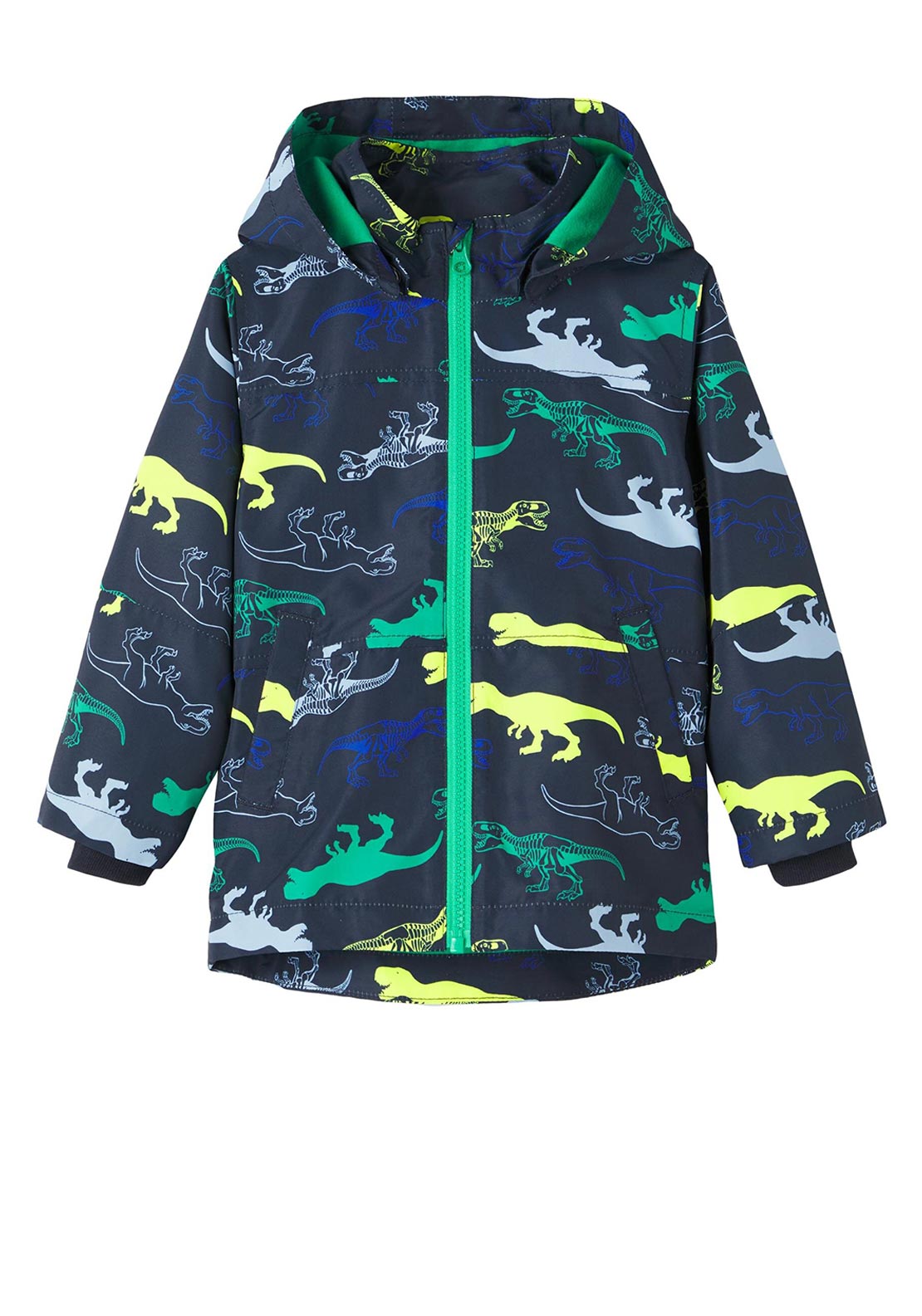 Name It Mini Boy Max Dino Planet Jacket, Dark Sapphire