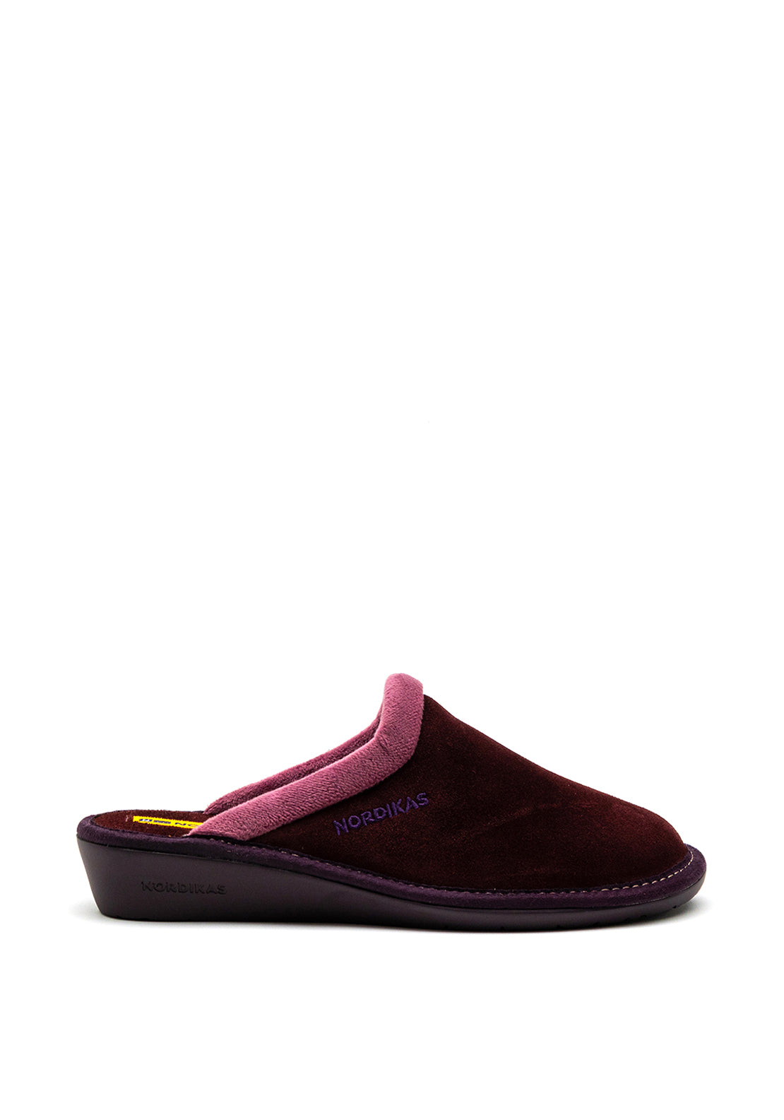 Nordikas Womens Slip On Mule Slipper, Wine McElhinneys