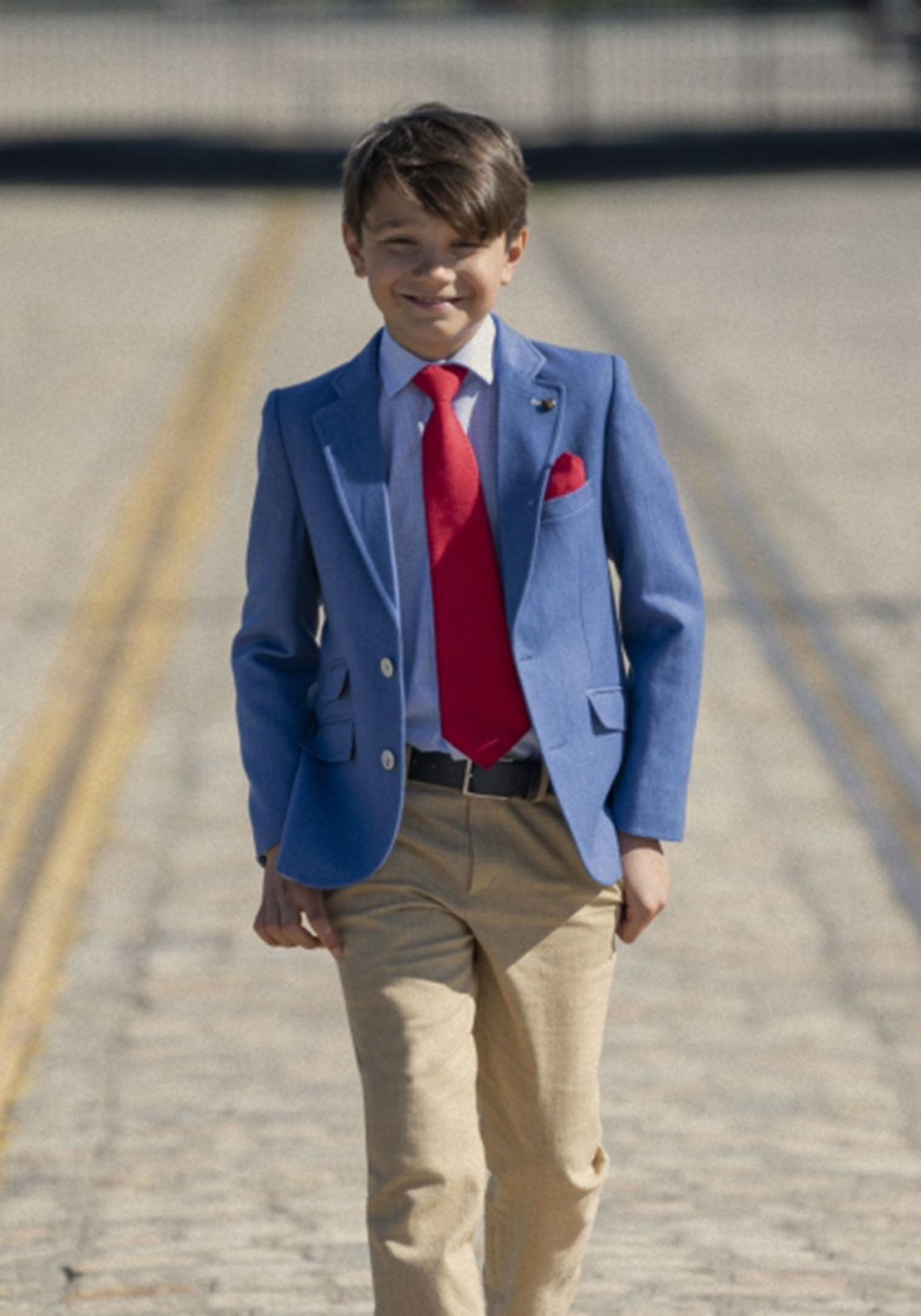 One Varones Boys Moss Green Blazer:- 10-0406984