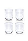 Orla Kiely Stem Pattern Set of 4 Water Glasses