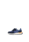 Pablosky Boys Double Dual Strap Trainers, Navy