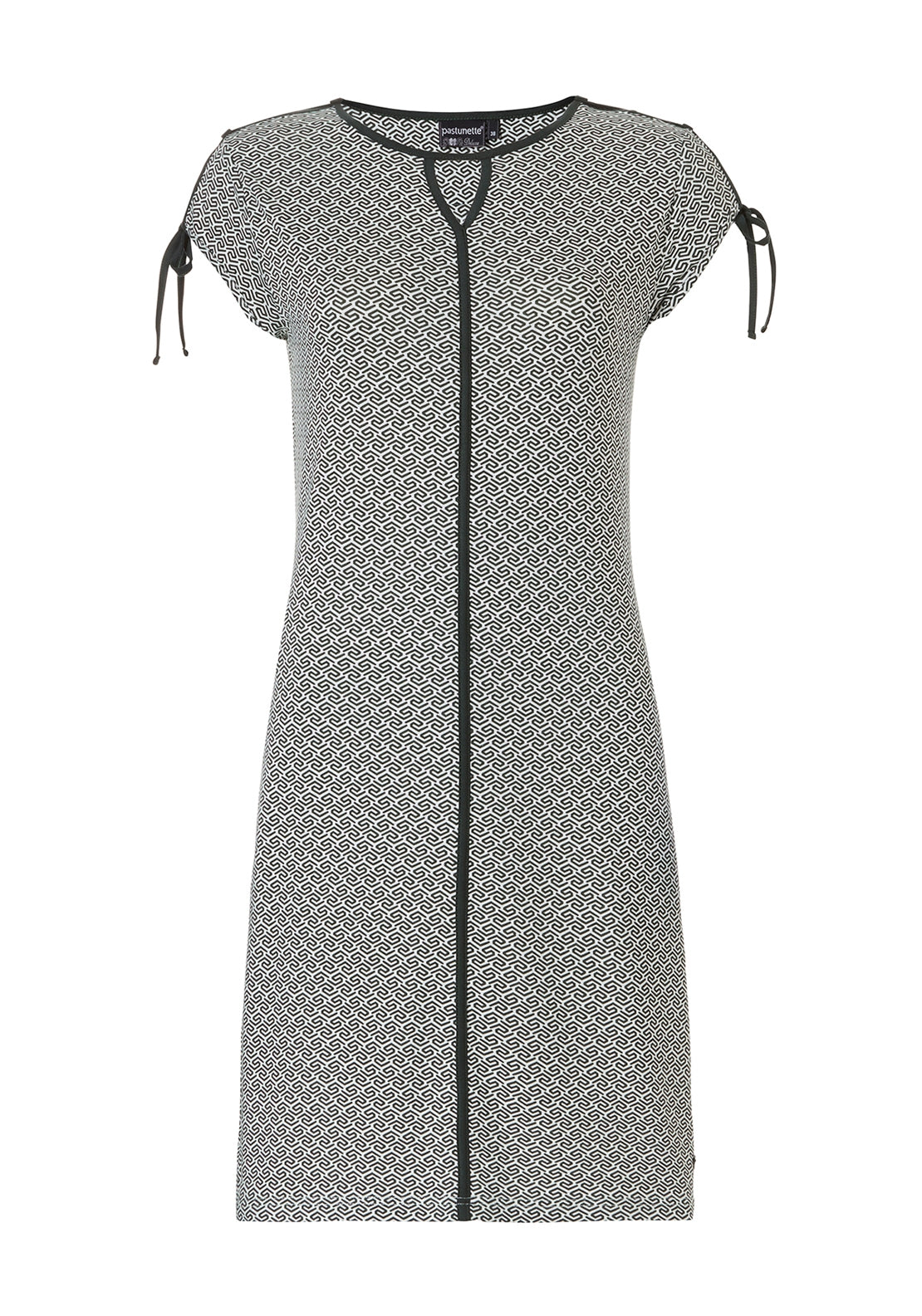 Pastunette Geometric Print Nightdress, Khaki