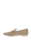 Paul Green Leather Loafers, Taupe