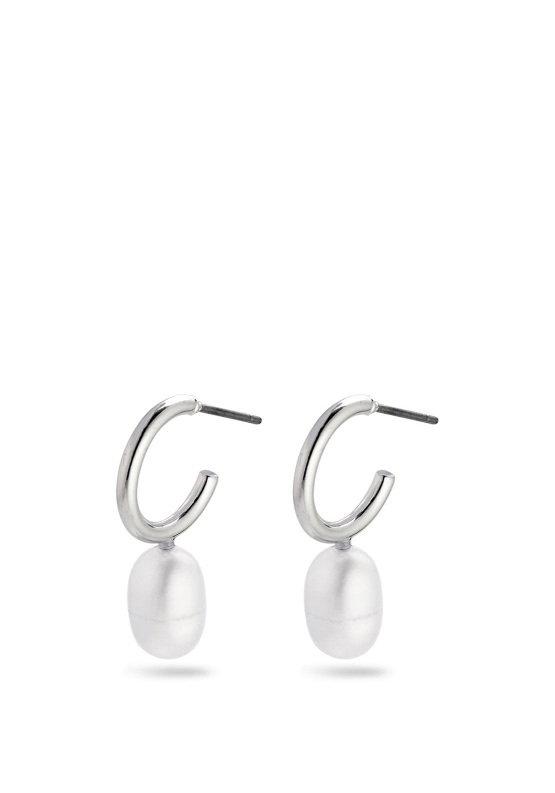 Pilgrim Silver Dream Hoop Earrings