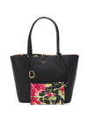 Ralph Lauren Transition Reversible Medium Tote Bag, Black Floral Multi