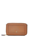 Ralph Lauren Danna Small Leather Crossbody Bag, Tan