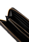 Ralph Lauren Continental Zip Around Large Wallet, Black