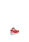 Pepino By Ricosta Mandy Leather T-Bar Shoes, Red