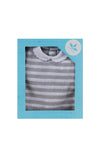 Sardon Baby Boys Stripe Design Set, Grey