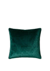 Scatter Box Bellini Velour 45x45cm Feather Cushion, Emerald