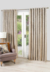 Scatterbox Leon Eyelet Curtains, Silver