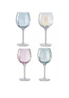 Simply Home Wave 4 Piece Glass Gin/Wine Set