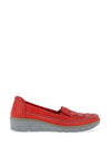 Softmode Trisha Slip On Comfort Shoes, Red