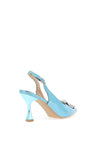 Sorento Ellingham Embellished Sling Back Heeled Shoes, Blue