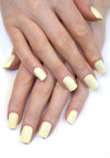 SoSu Salon Nails Short Length, Pina Colada