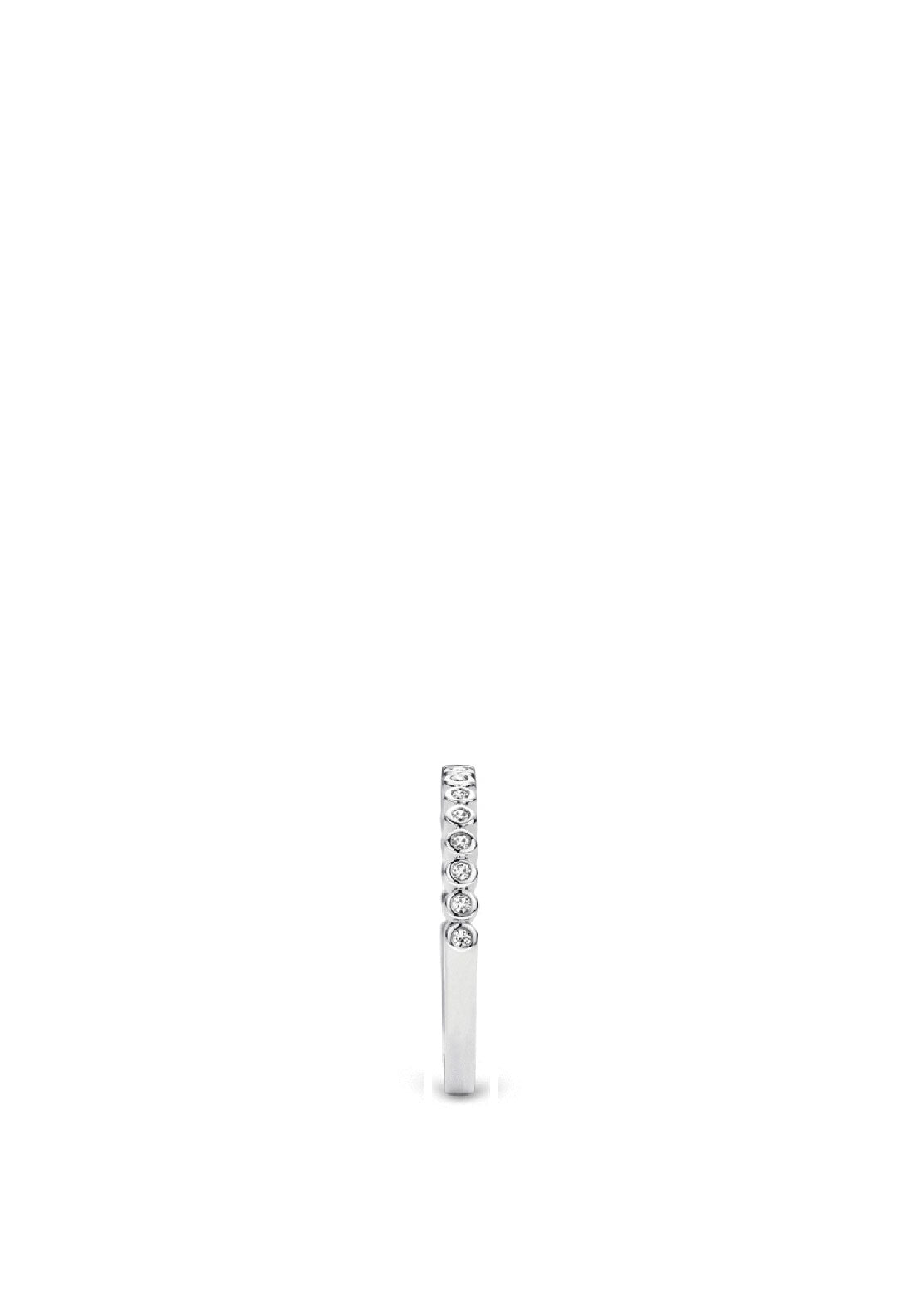 Ti Sento Milano Zirconia Embellished Ring, Silver