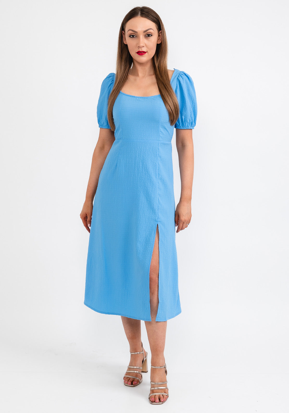 Tiffosi Jasmine Midi Dress, Blue