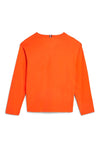 Tommy Hilfiger Boy Graphic Long Sleeve Top, Acid Orange