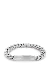 Tommy Hilfiger Mens ID Chain 2790345 Bracelet, Silver