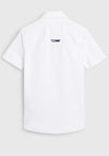Tommy Hilfiger Boys Oxford Short Sleeve Shirt, White