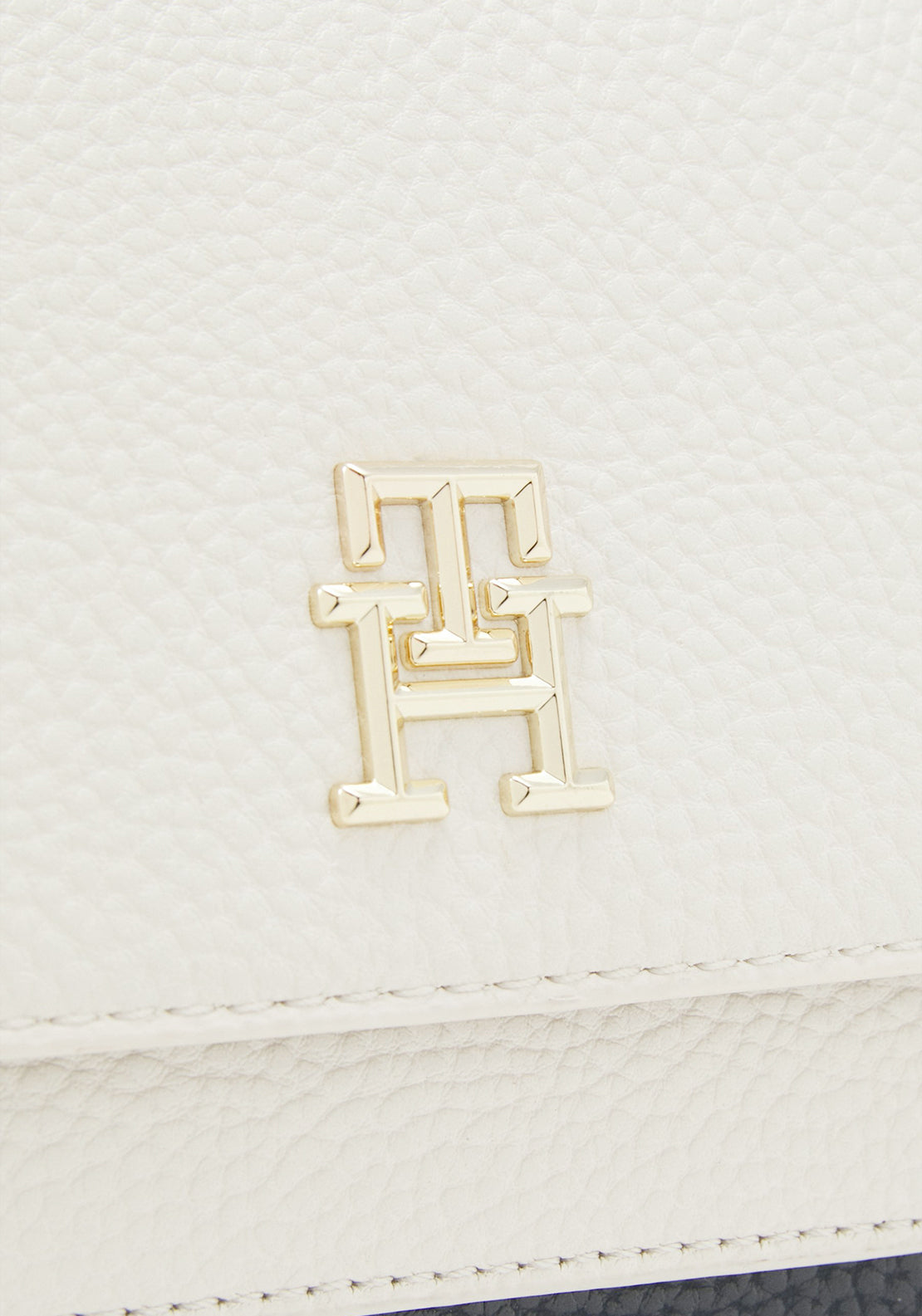 Tommy Hilfiger Emblem Flap Over Crossbody Bag, Acorn