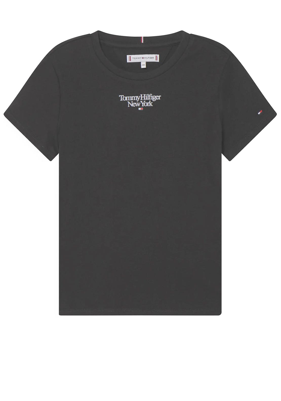 Tommy Hilfiger Girls New York Graphic T-Shirt, Black