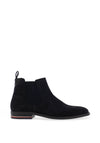 Tommy Hilfiger Signature Suede Chelsea Boot, Desert Sky