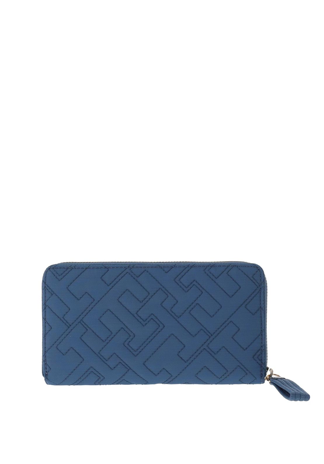 Tommy Hilfiger Flow Large Zip Around Wallet, Blue