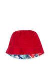 Tuc Tuc Girl Reversible Woven Floral Hat, Multi