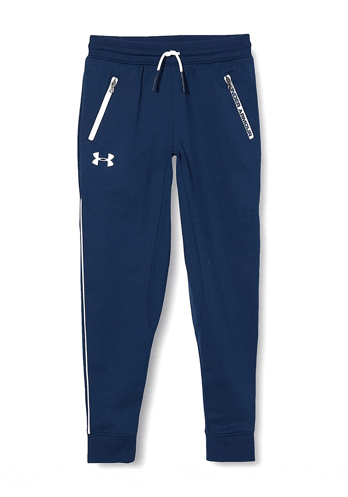 Under Armour Boys Pennant Tapered Sweatpants, Navy McElhinneys