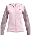 Under Armour Rival Zip Hoodie, Pale Lilac
