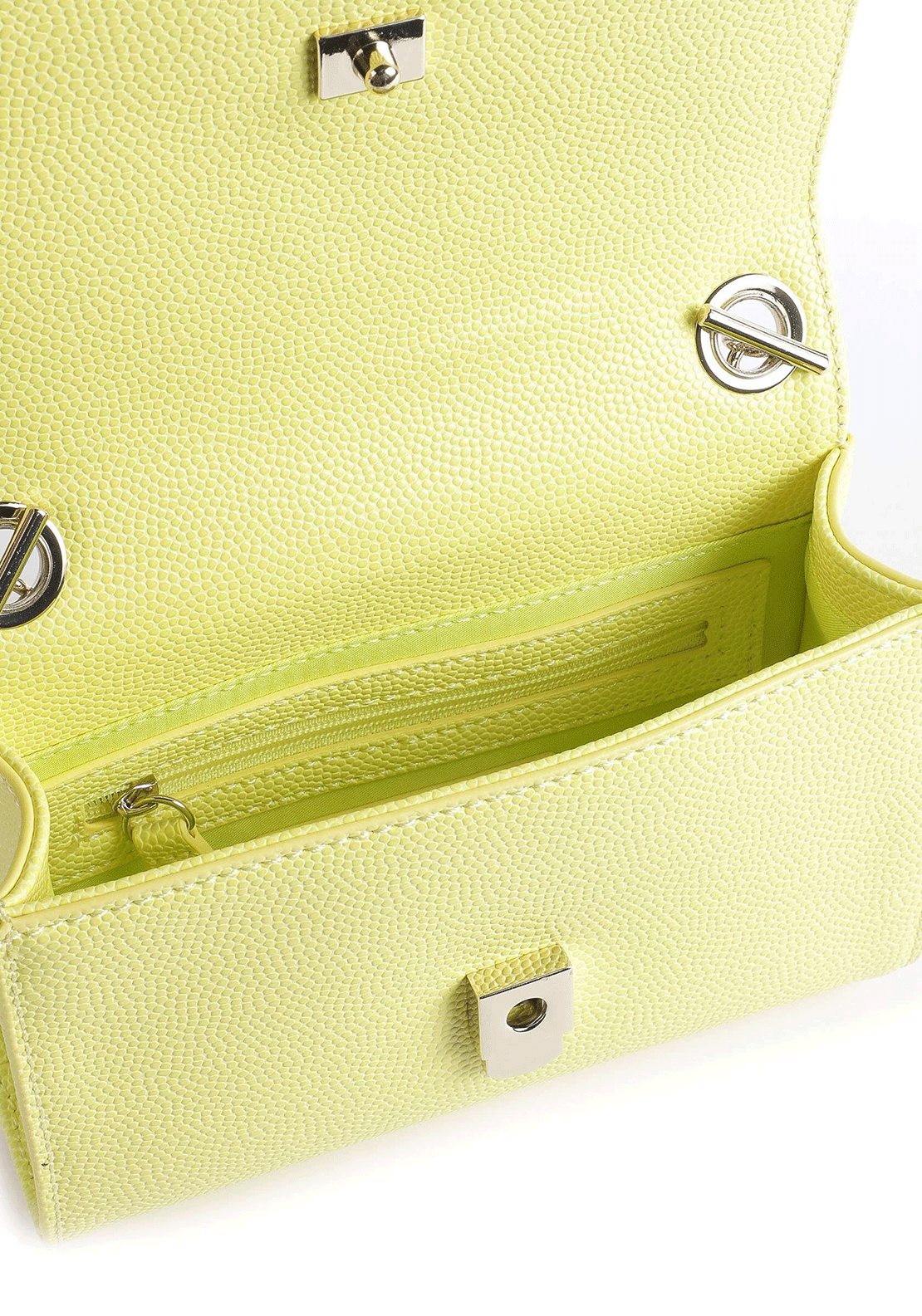 Valentino Handbags Divina Box Flap Over Mini Bag, Lime Green