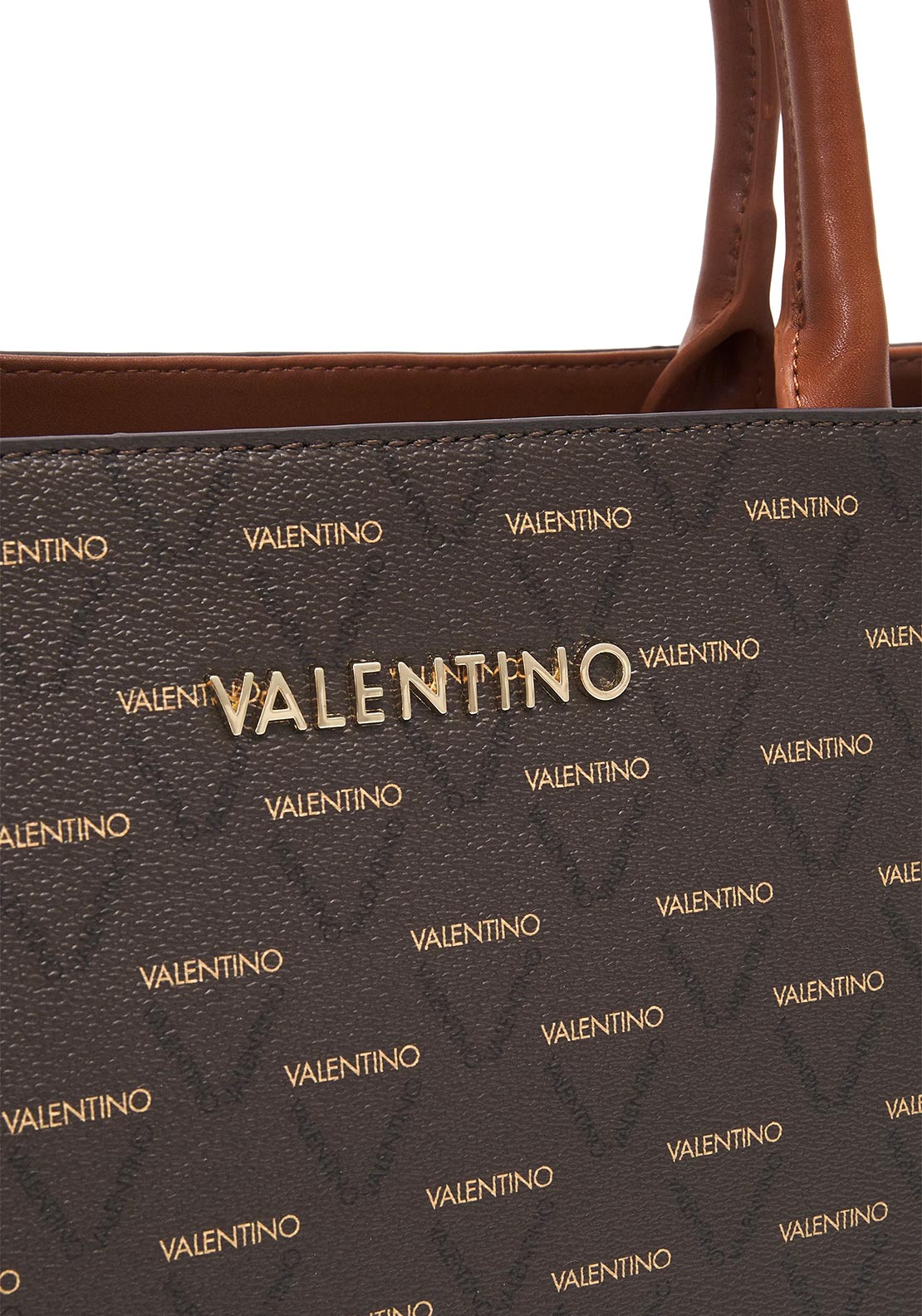 Valentino Handbags Ravioli Tote Bag, Moro