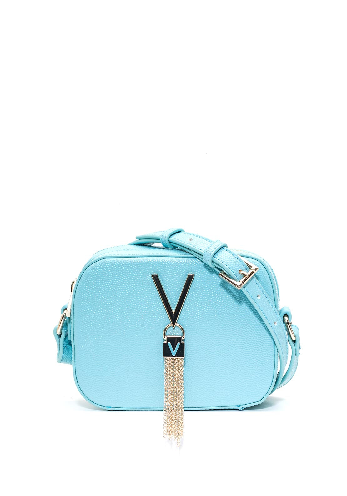 Valentino Divina Crossbody, Light Blue