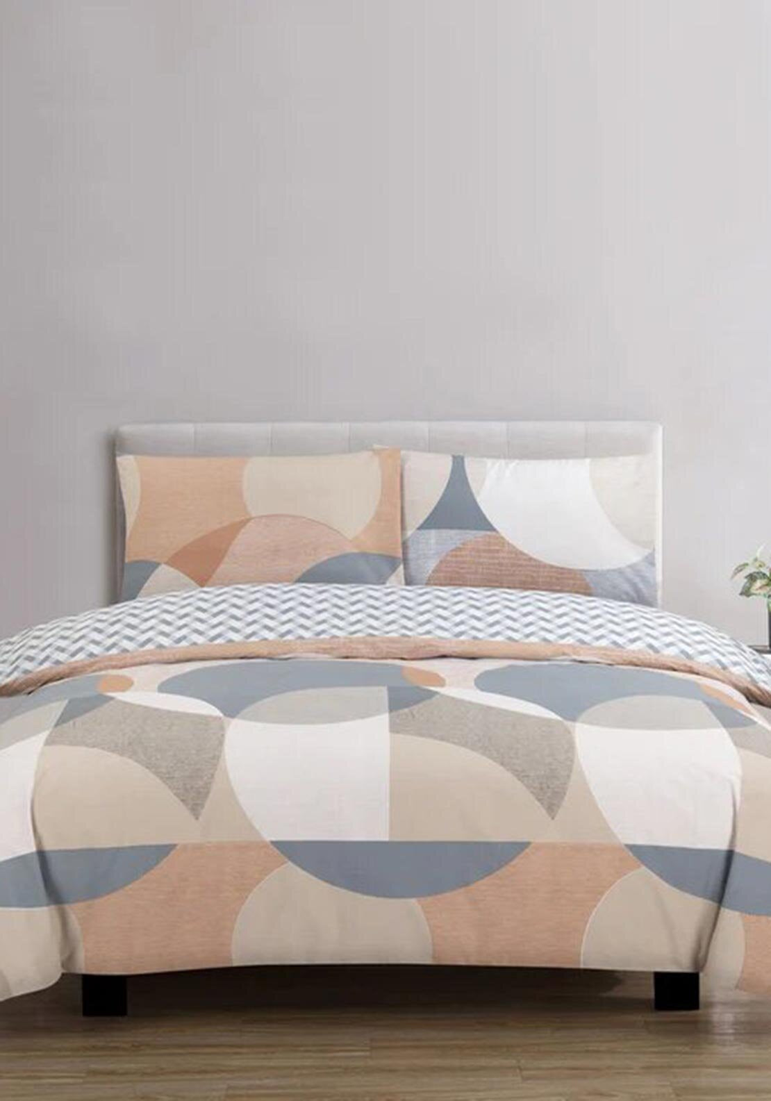 Vantona Home Urban Geometric Double Duvet Set, Multicoloured